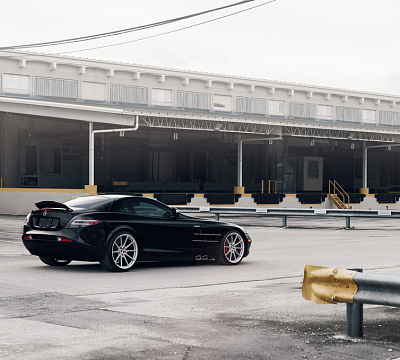 Фото дисков Anrky AN18 на Mercedes-Benz SLR McLaren