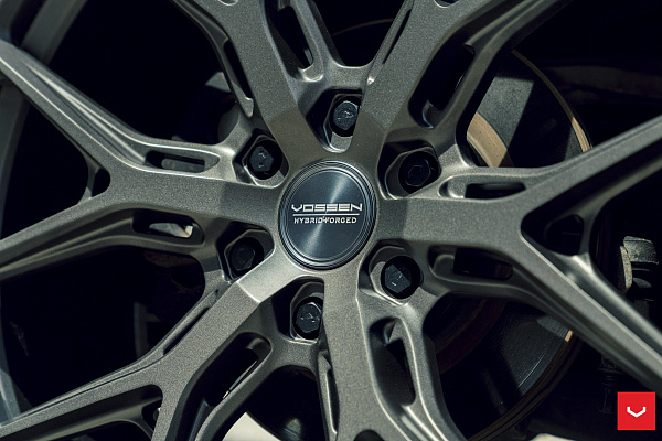 Фото дисков Vossen HF6-4 Матовый графит на Cadillac Escalade IV
