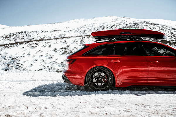 Фото дисков Brixton Forged PF7 Aerotech Черный глянец на Audi A/RS 6 (C8)