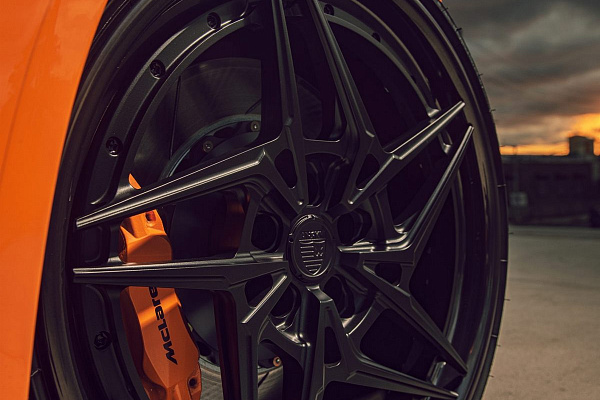 Фото дисков Anrky S3-X3 Черный сатин на McLaren 12C