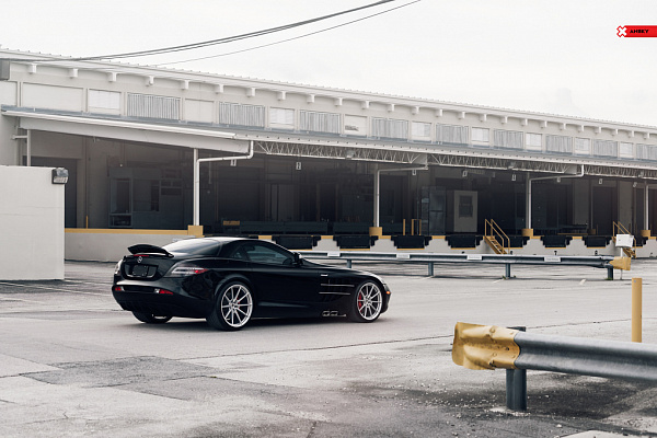 Фото дисков Anrky AN18 Сатиновый лак на Mercedes-Benz SLR McLaren