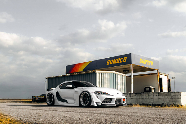 Фото дисков HRE S101 Сатиновый графит на Toyota Supra A90