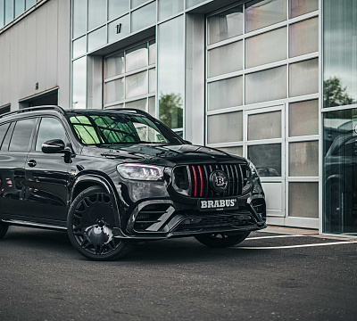 Фото дисков BRABUS Monoblock M (Platinum Edition) на Mercedes-Benz GLS (X167)