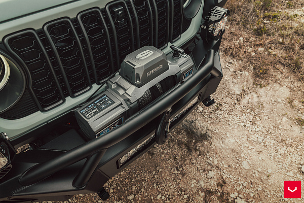 Фото дисков Vossen HFX-1 (5-Lug) Черный глянец на Jeep Wrangler IV (JL)