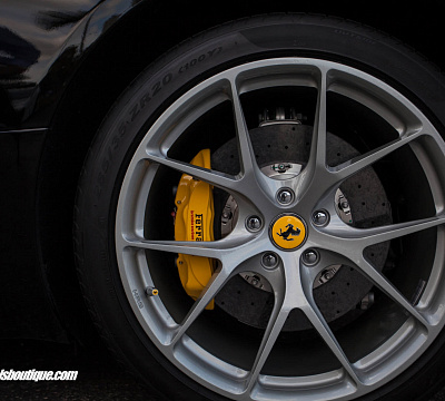 Фото дисков HRE P101 на Ferrari California