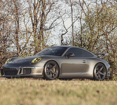 Фото дисков Vossen M-X5 на Porsche 911 VII