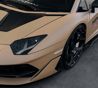 Фото дисков Brixton Forged NC01-R на Lamborghini Aventador