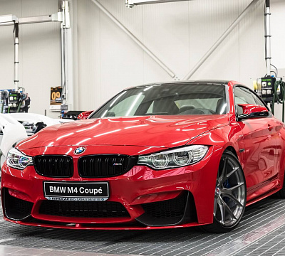 Фото дисков HRE P101 на BMW 4/M4 (F32/F82)