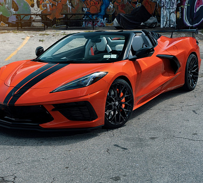 Фото дисков Anrky AN10 на Chevrolet Corvette C8