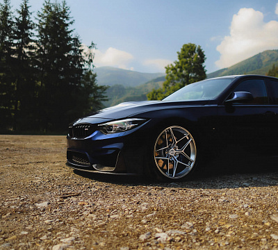 Фото дисков HRE FF11 на BMW 3/M3 (F3x/F80)