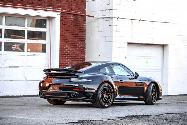 Фото дисков HRE S107 Сатиновая темная бронза на Porsche 911 VII