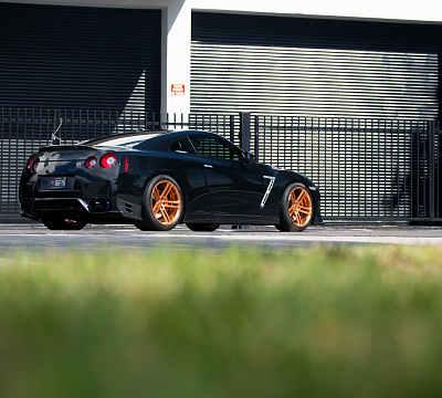 Фото дисков Vossen CG-202 на Nissan GT-R