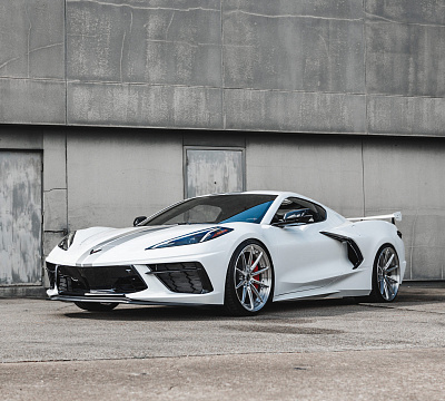 Фото дисков Brixton Forged R11-R на Chevrolet Corvette C8