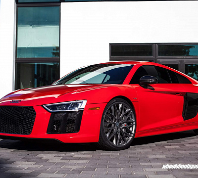 Фото дисков HRE P200 на Audi R8 (4S)