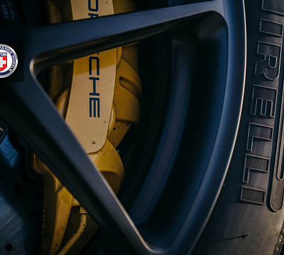 Фото дисков HRE R101 на Porsche 911 VII
