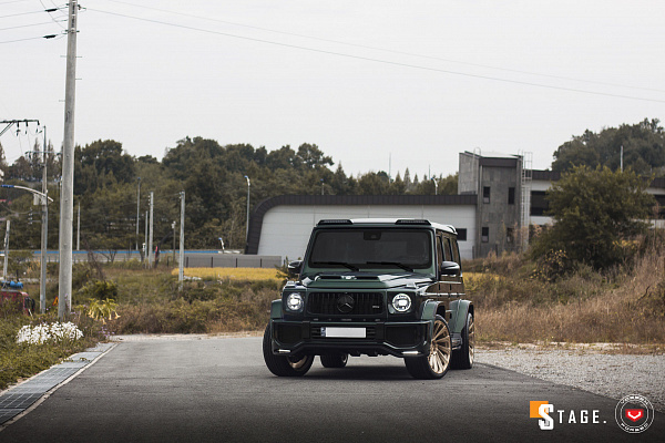Фото дисков Vossen UV-3 Глянцевое темное золото на Mercedes-Benz G-Class III