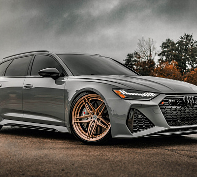 Фото дисков HRE S107SC на Audi A/RS 6 (C8)
