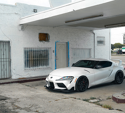 Фото дисков Vossen HF-7 на Toyota Supra A90