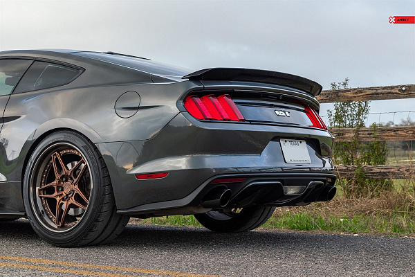 Фото дисков Anrky RS6 Сатиновая медь на Ford Mustang VI