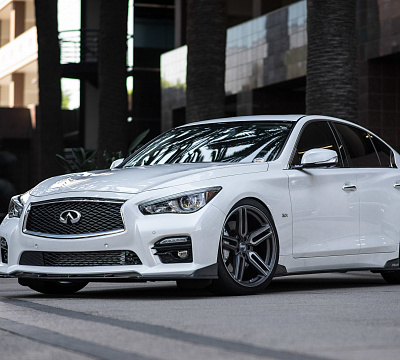 Фото дисков Vossen HF-1 на Infiniti Q50
