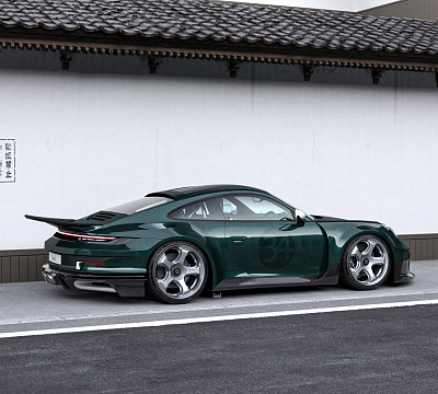 Фото дисков Brixton Forged TR06 на Porsche 911 VIII