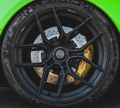 Фото дисков Brixton Forged CM5-R на Porsche 911 VII