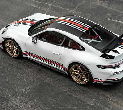 Фото дисков HRE S107SC на Porsche 911 VIII