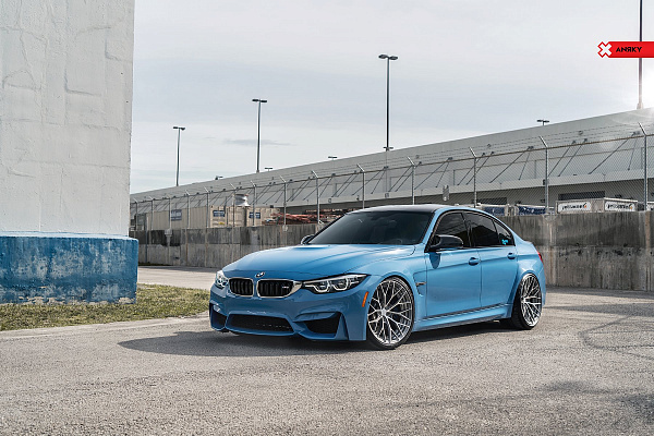 Фото дисков Anrky AN10 Алмазная проточка на BMW 3/M3 (F3x/F80)