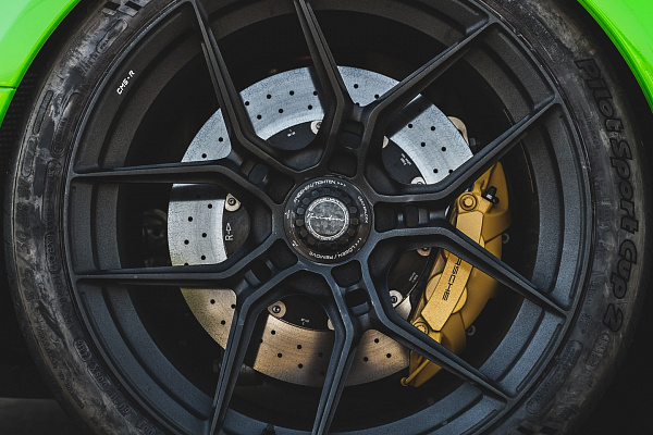 Фото дисков Brixton Forged CM5-R Черный матовый на Porsche 911 VII