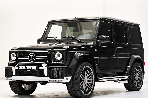 Фото дисков BRABUS Monoblock F (Platinum Edition) Глянцевый графит на Mercedes-Benz G-Class II