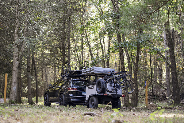Фото дисков Rotiform OZR Черный сатин на Volkswagen Atlas