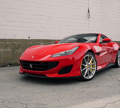 Фото дисков Vossen EVO-2 на Ferrari Portofino
