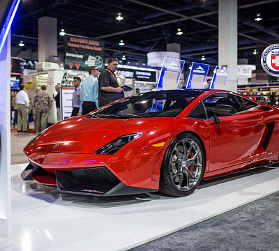 Фото дисков HRE P101 на Lamborghini Gallardo