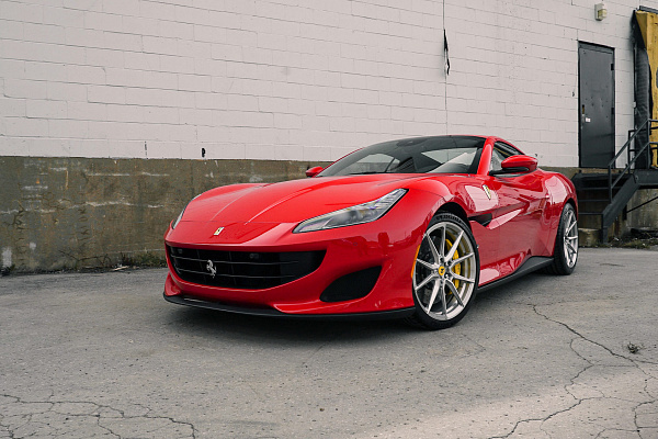 Фото дисков Vossen EVO-2 Сатиновый лак на Ferrari Portofino