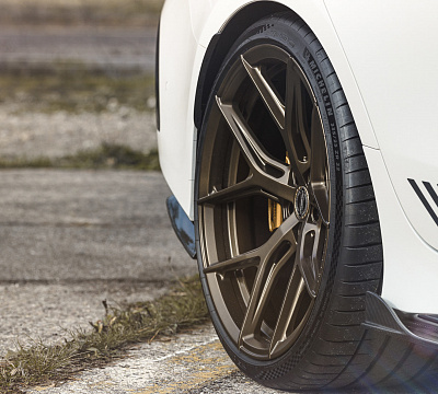Фото дисков Vossen HF-5 на Mercedes-Benz AMG GT I