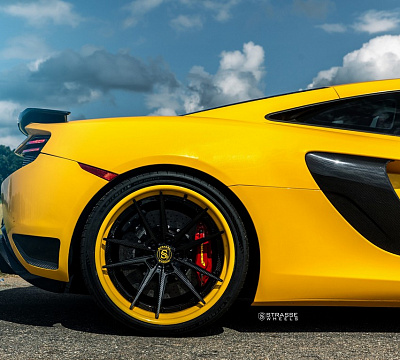 Фото дисков Strasse Wheels SV1 Deep Concave FS на McLaren 650S