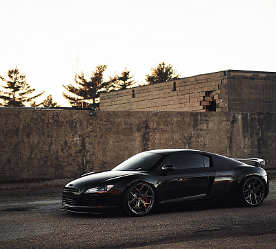 Фото дисков Vossen HF-5 на Audi R8 (Typ 42)