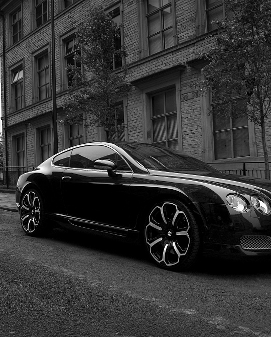 Фото дисков Dark Mist Алмазная проточка на Bentley Continental GT I