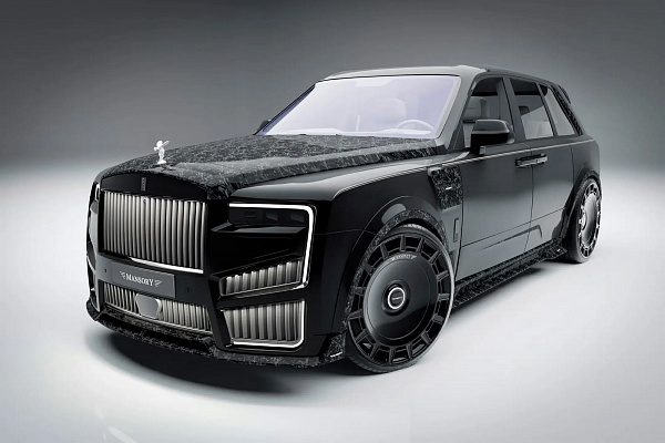 Фото дисков Mansory FD.15 Черный глянец на Rolls-Royce Cullinan