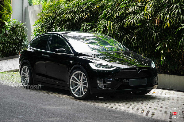 Фото дисков Vossen CG-203 Глянцевый лак на Tesla Model X