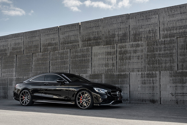 Фото дисков Vossen VFS-1 Сатиновый графит на Mercedes-Benz S-Class (W222, C217)