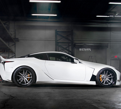 Фото дисков Strasse Wheels SV1 Deep Concave FS на Lexus LC 500