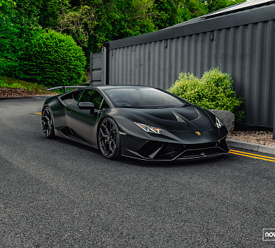 Фото дисков NOVITEC NL4 на Lamborghini Huracan