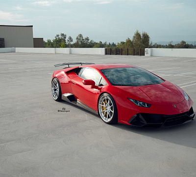 Фото дисков Anrky AN32 на Lamborghini Huracan