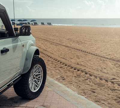 Фото дисков Vossen HF6-5 на Ford Bronco