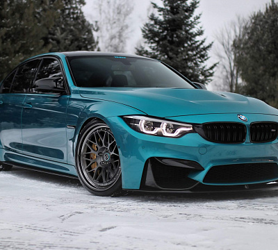 Фото дисков HRE 300 на BMW 3/M3 (F3x/F80)