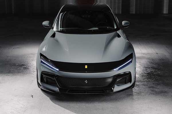 Фото дисков Brixton Forged PF14 R / RS Черный сатин на Ferrari Purosangue