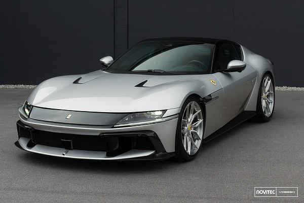 Фото дисков NOVITEC NF11 Глянцевый лак на Ferrari 12Cilindri