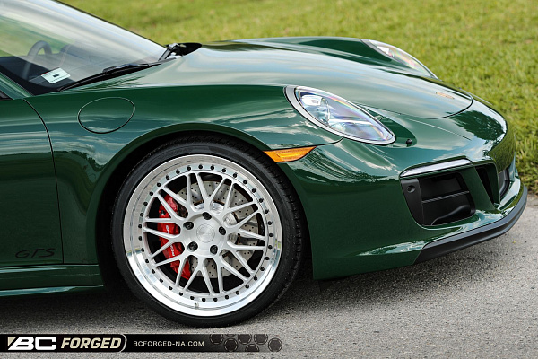 Фото дисков BC Forged LE81 // MLE81 Глянцевый лак на Porsche 911 VII