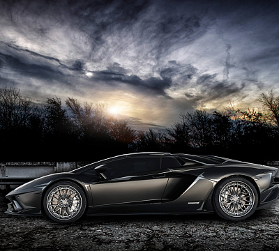 Фото дисков HRE S200 на Lamborghini Aventador